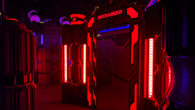 out of home laser tag equipment manufacturer