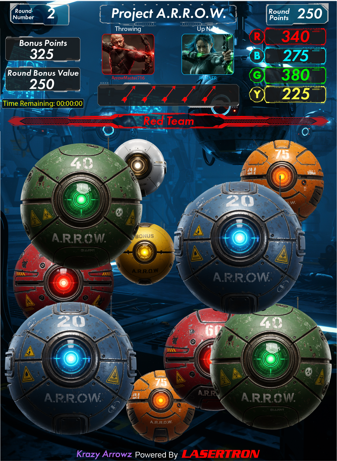Krazy-Arrowz_Project-ARROW_Mockup